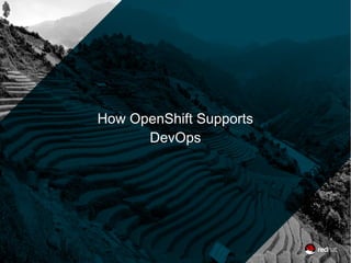 How OpenShift Supports
DevOps
 