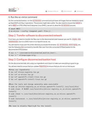 Comprehensive Guide to Red Hat OpenShift Disconnected Installation and ...