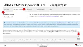 RED HAT | Daein Park
#rhconvergence
18
JBoss EAP for OpenShift イメージ関連設定 #3
 