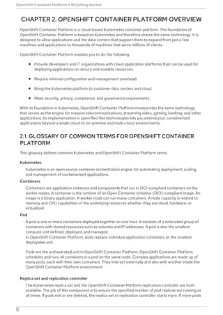 Comprehensive Guide to OpenShift Container Platform 4.18 and Kubernetes ...