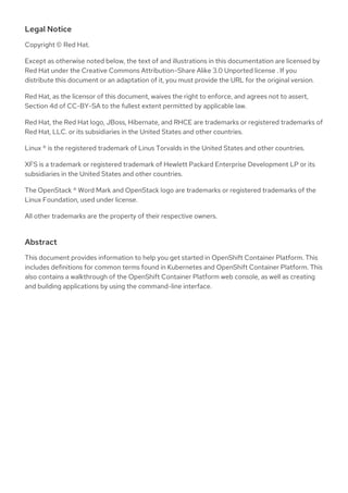 Comprehensive Guide to OpenShift Container Platform 4.18 and Kubernetes ...