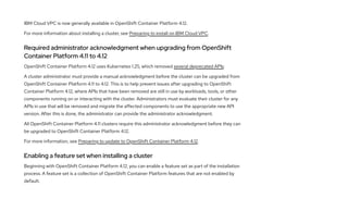 OpenShift Container Platform 4.12 Release Notes | PDF