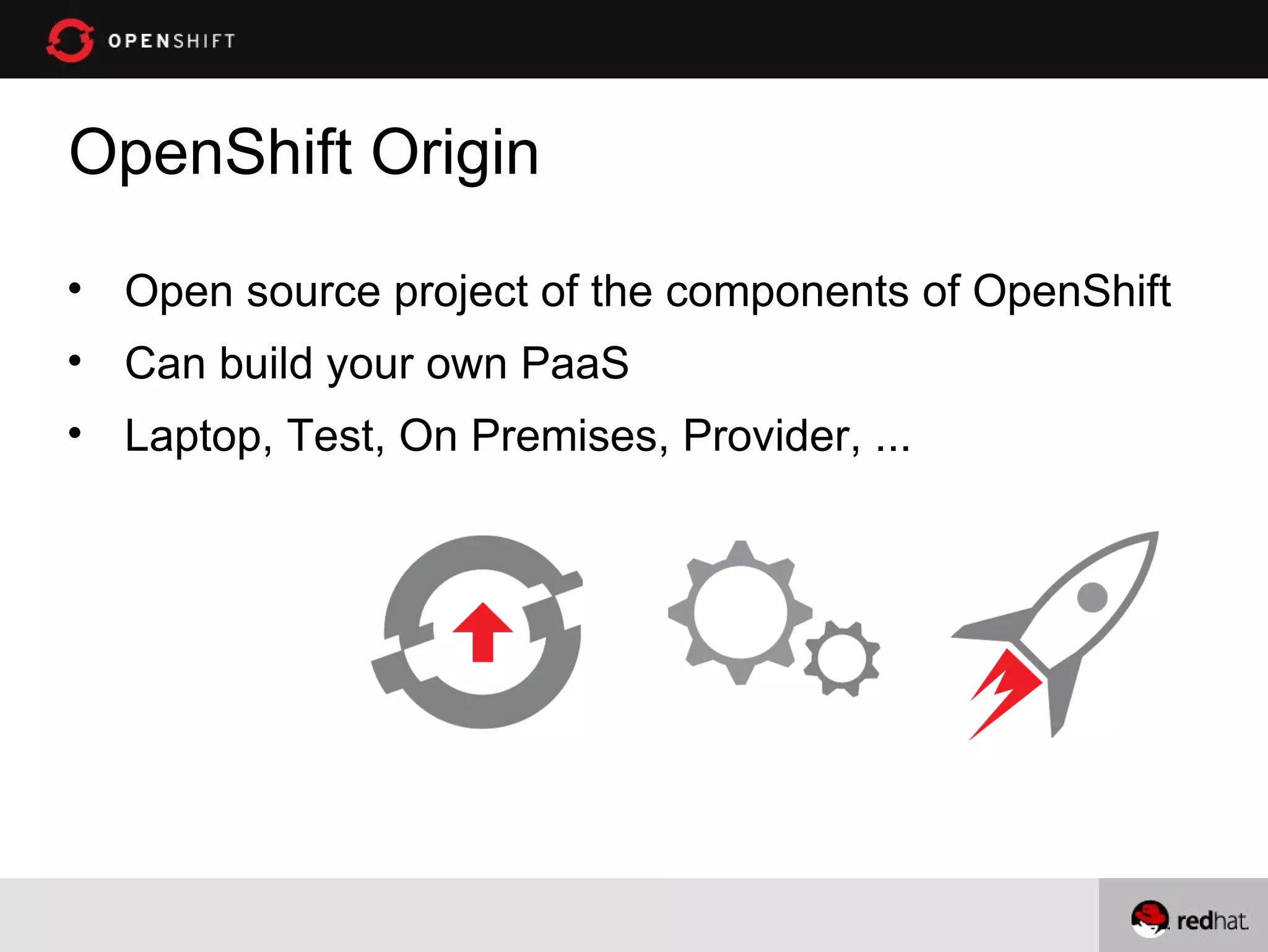 Openshift + Openstack + Fedora = Awesome | PPT