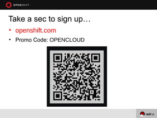 Openshift + Openstack + Fedora = Awesome | PPT