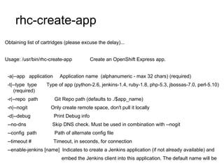 Create Application 