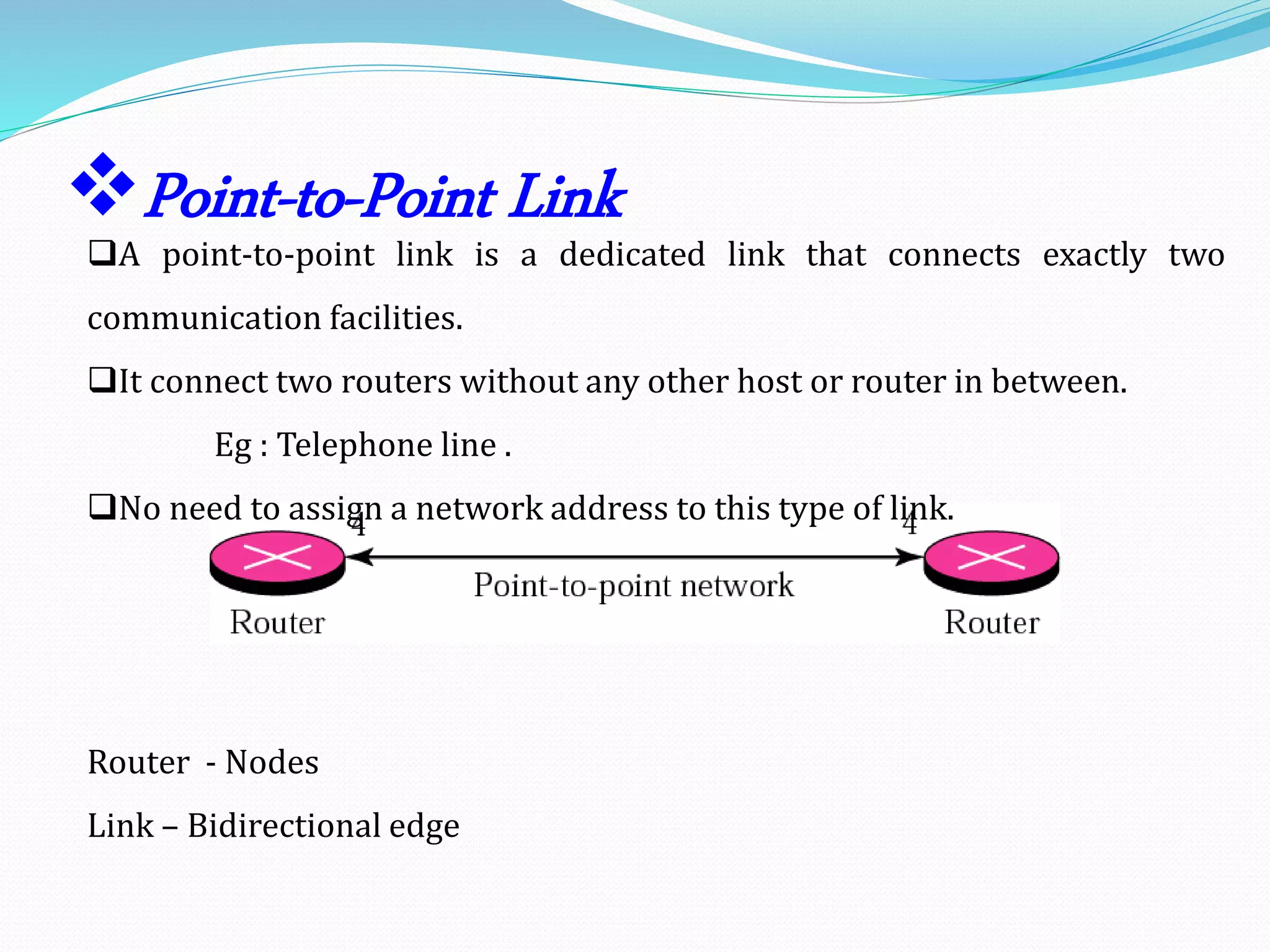 Open shortest path first (ospf) | PPTX
