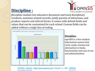Open sis - benefits of student information system | PPTX