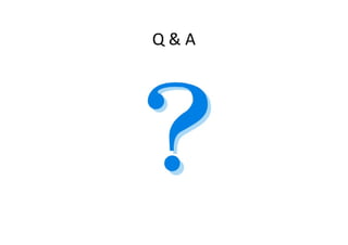 Q&A
 