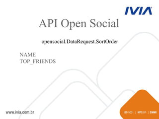 API Open Social opensocial.DataRequest.SortOrder NAME TOP_FRIENDS 