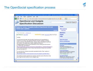 Google Devfest Bangkok - OpenSocial