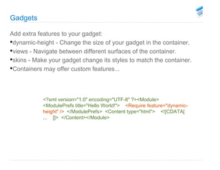 Google Devfest Bangkok - OpenSocial