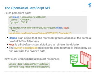 Google Devfest Bangkok - OpenSocial