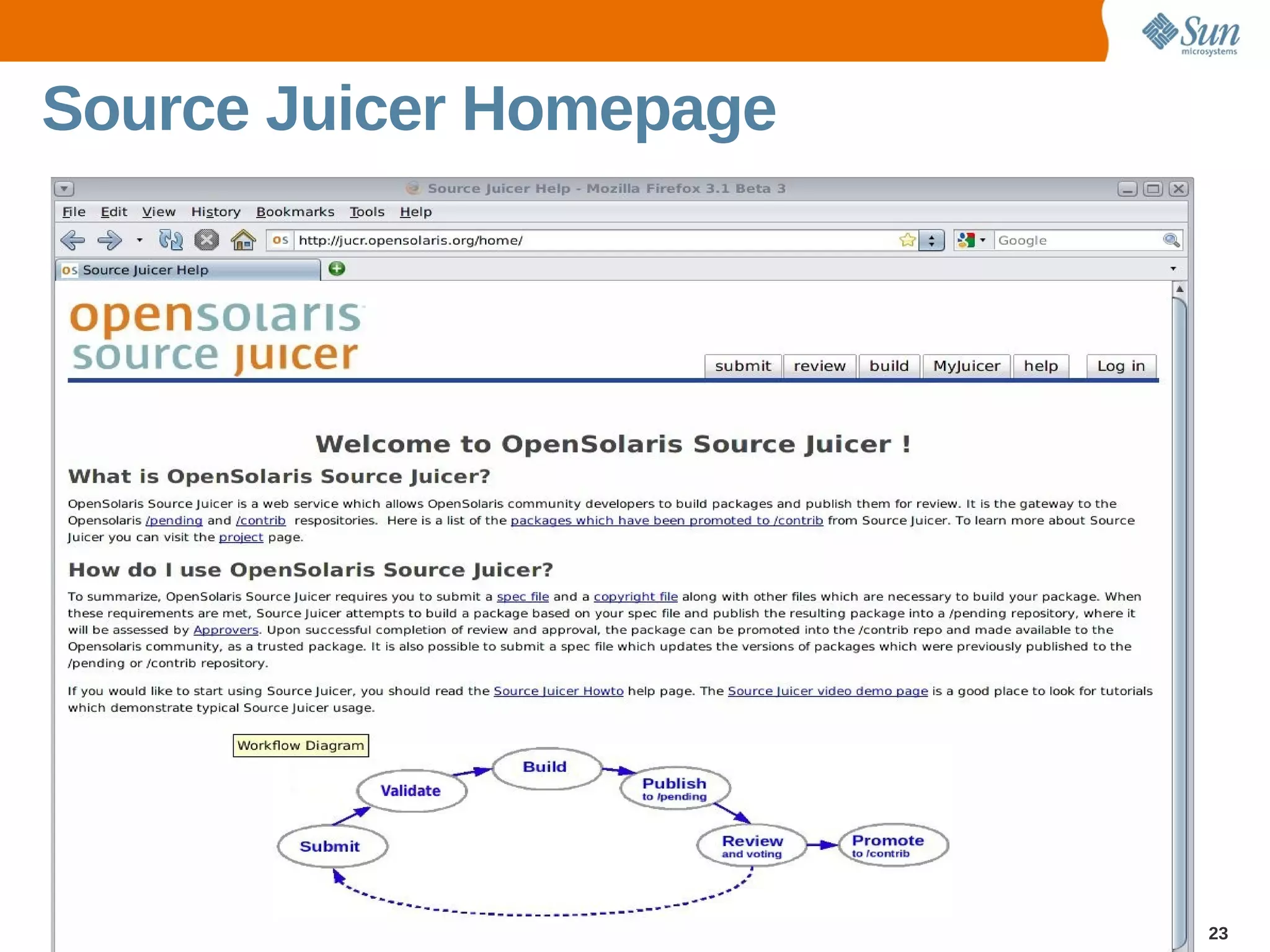Source Juicer Homepage




                         23
 