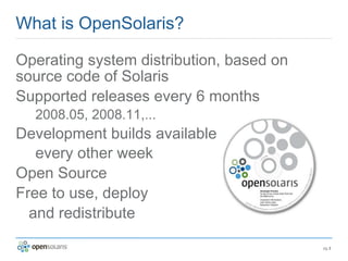 Introduction to OpenSolaris 2008.11