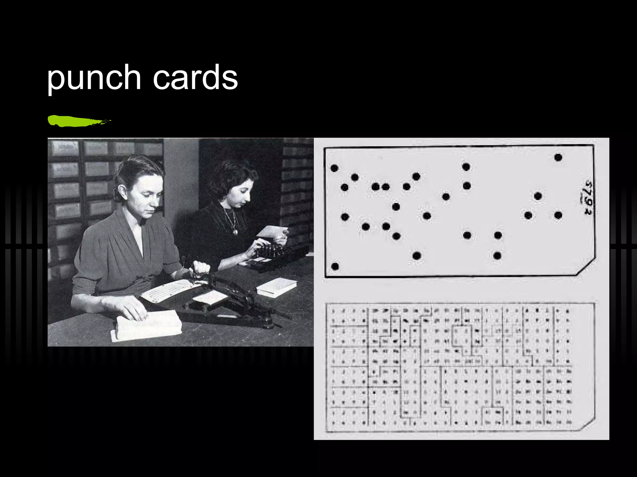 punch cards 