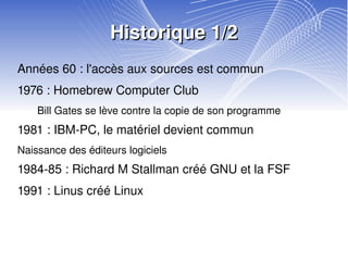 Définition de l'Open Source 