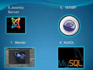7. Blender

8. MySQL

 