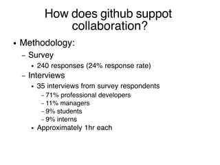 The adoption of FOSS workfows in commercial software development: the case of git and github
