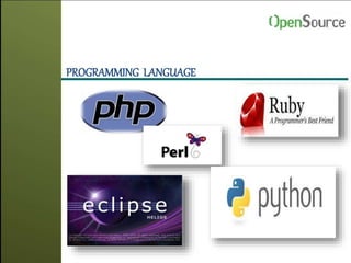 PROGRAMMING LANGUAGE
 