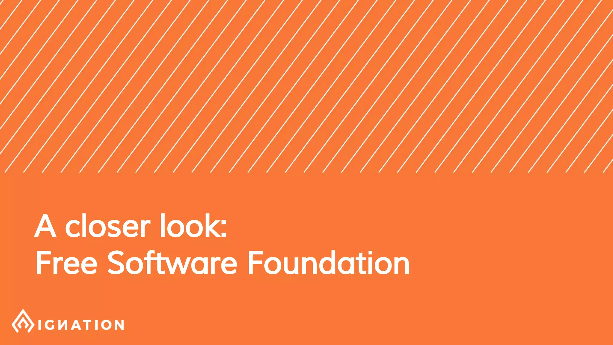 A closer look:
Free Software Foundation
 