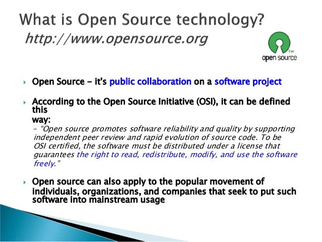 Essay on open source software