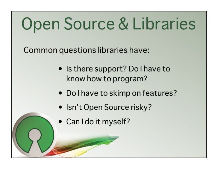 why open source software isn