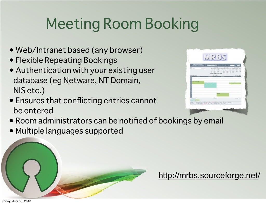 Meeting Room Booking •