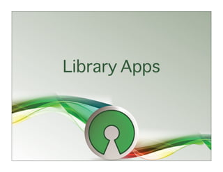 Library Apps
 