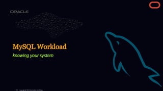 MySQL Workload
knowing your system
Copyright @ 2022 Oracle and/or its affiliates.
123
 