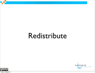 Redistribute



Friday 13 May 2011
 