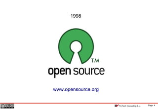 Page 4TicTech Consulting S.L.
www.opensource.org
1998
 
