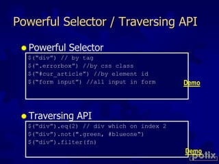 Open Source Ajax  Solution @OSDC.tw 2009