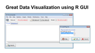 R
http://www.r-project.org/
Object Oriented
has GUI and IDE
has Commercial offerings
 
