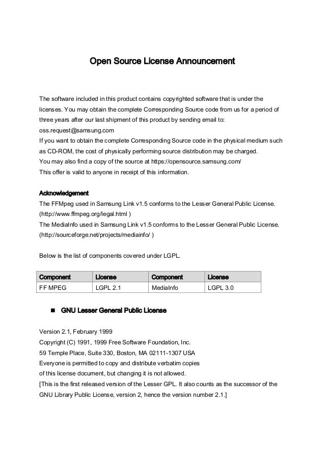 Open Source Announcement