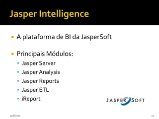 Spago BI - MódulosSpagoBI StudioSpagoBIMetadataSpagoBI SDKSpagoBI Applications24/07/201017