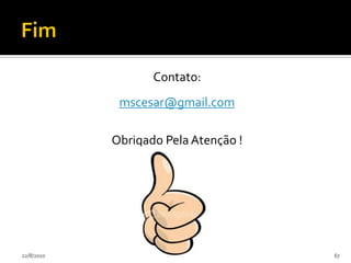 O Caso UFBAProjeto de BI iniciado em 2009Parceria entre o Centro de Processamento de Dados(CPD-UFBA) e o Departamento de Ciência da Computação (DCC-UFBA).24/07/201063