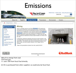 Emissions




                                          http://www.pacificorp.com/es/mining.html

                        ...