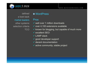 Open Source CMS 2009