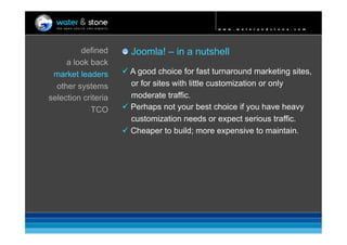 Open Source CMS 2009