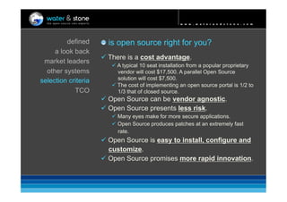 Open Source CMS 2009