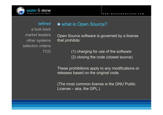 Open Source CMS 2009