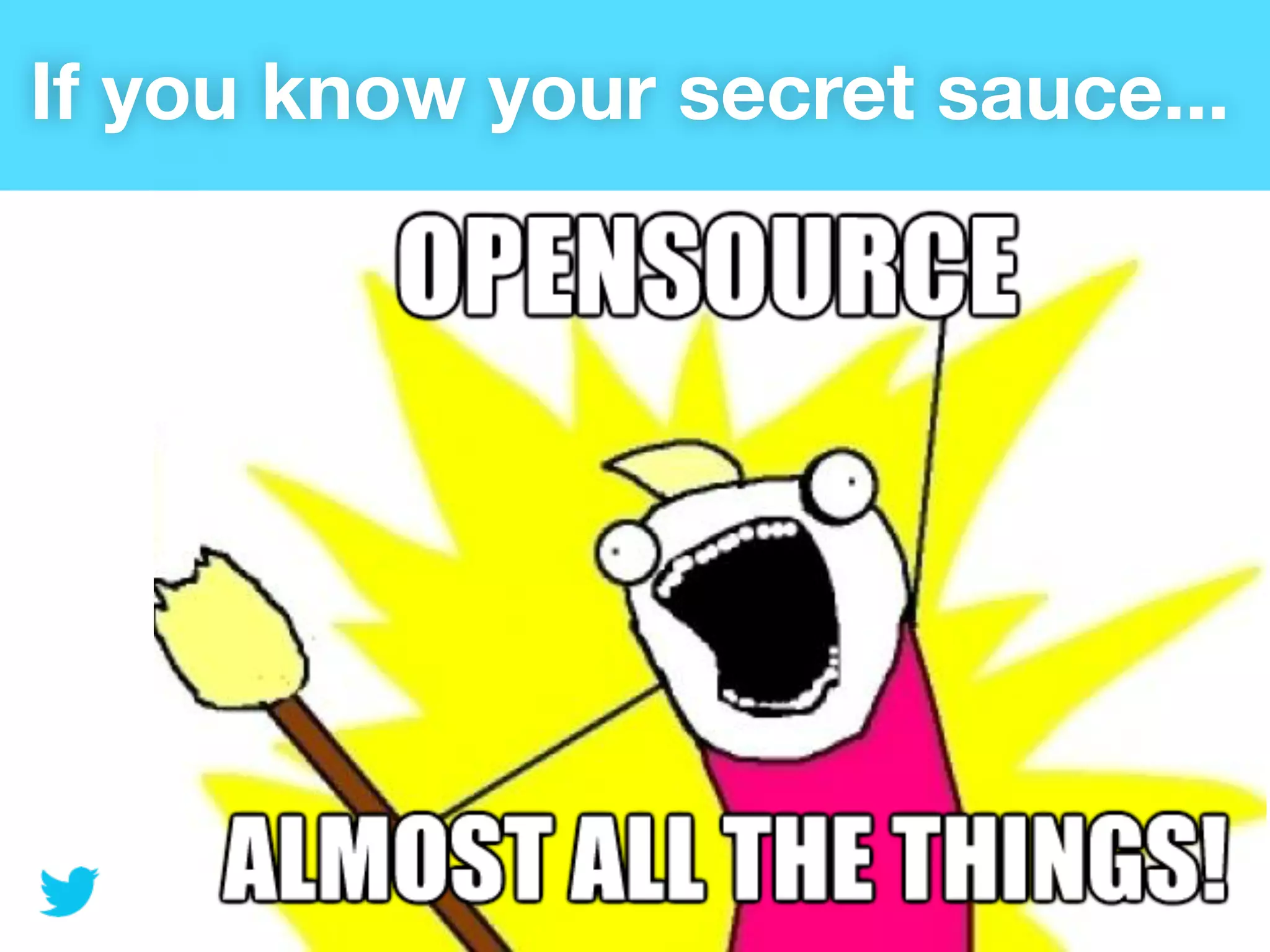 If you know your secret sauce...
 