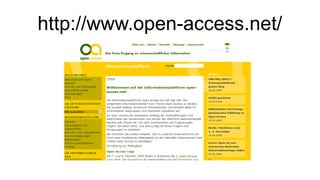 http://www.open-access.net/

 