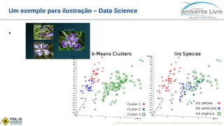 © 2017, Ambiente Livre. Todos direitos reservados. www.ambientelivre.com.br +55 (41) 3308-34381
Um exemplo para ilustração – Data Science
●
 