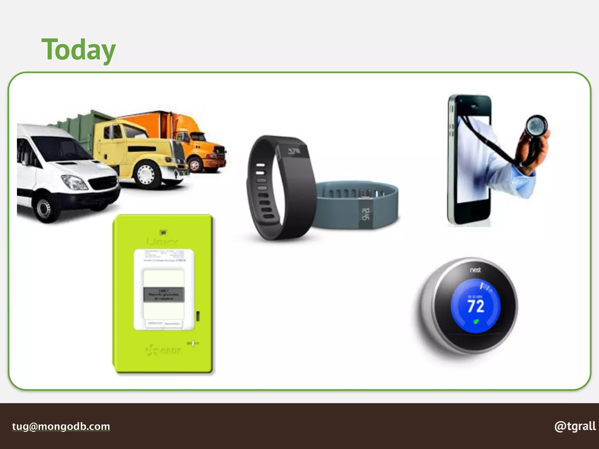 @tgralltug@mongodb.com
Today
 