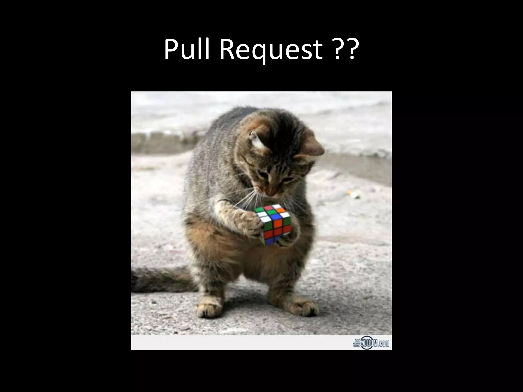 Pull Request ??
 