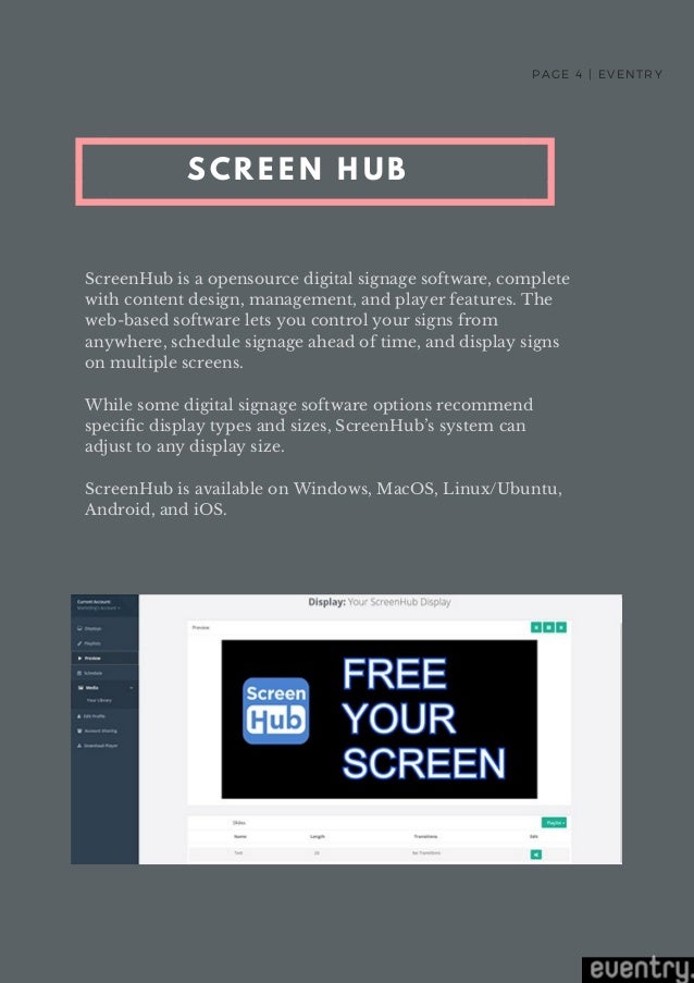 Digital signage software linux open source