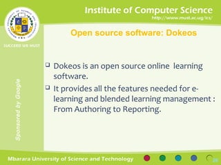 Open source educational technologies for teaching and learning | PPT