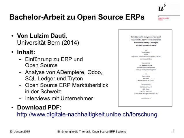 Open source erp vergleich Open source erp vergleich