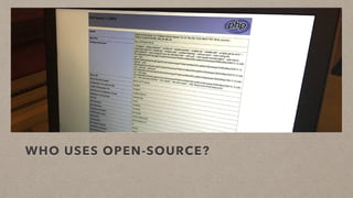Open source for a successful business